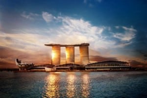 Marina Bay Sands hotel Singapour